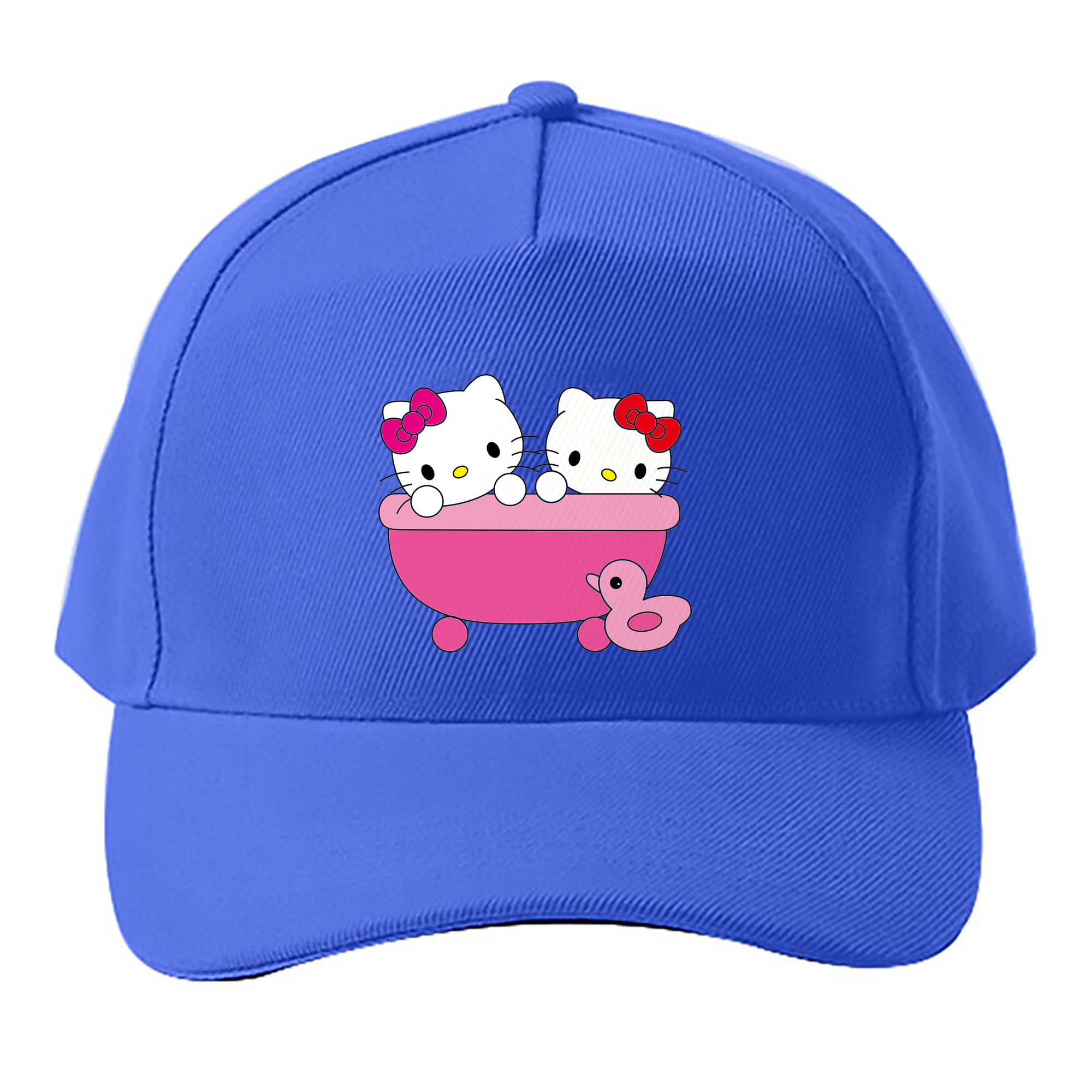 （画像用） Hello Kitty ハローキティ ベースボールキャップ 綿100％ 男女兼用 帽子 スポーツ